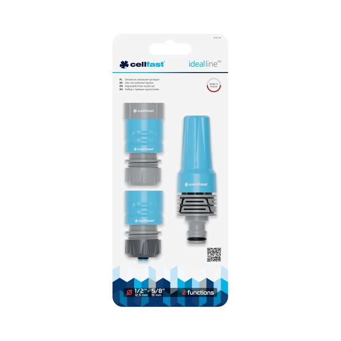 Set duza reglabila Cellfast IDEAL, conectori 1 2 - 5 8 [6]
