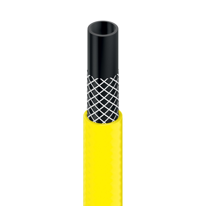 Set furtun pentru gradina Cellfast Plus cu 3 straturi, 1 2 , Armat, 25m, protectie UV, stropitor, conector [3]