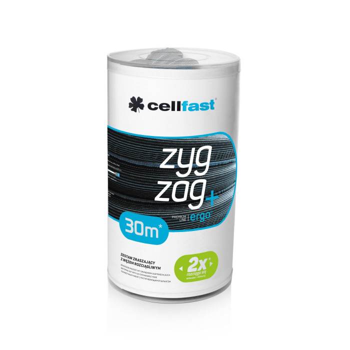 Set furtun pentru gradina extensibil Cellfast ZygZag 30m, cap stropitor, conectori [4]