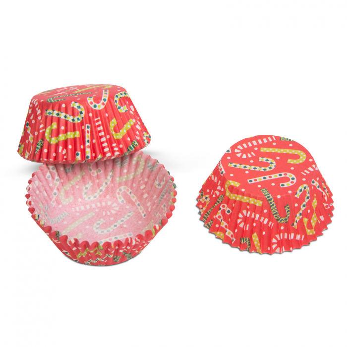 Set hârtii de copt brioșe - motive de Crăciun - 100 buc/ Pachet [5]