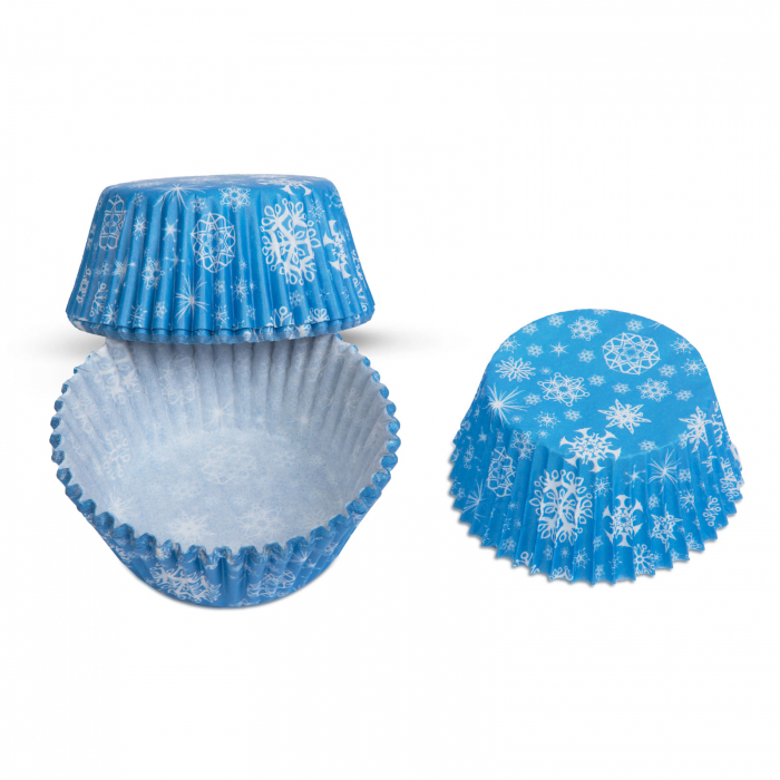 Set hârtii de copt brioșe - motive de Crăciun - 100 buc/ Pachet [4]