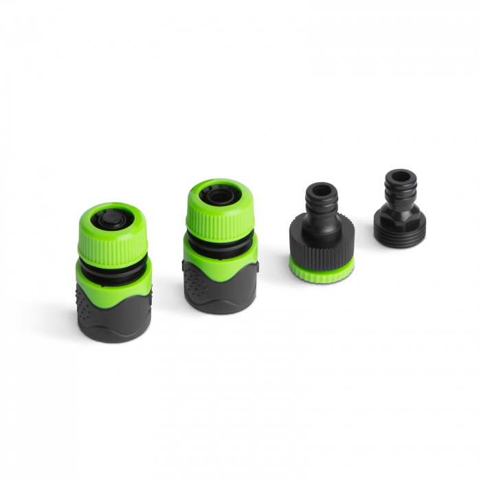 Set de udare gradina multifunctional de pulverizare si conectare rapida- 1/2" - cauciucat - 5 piese [4]