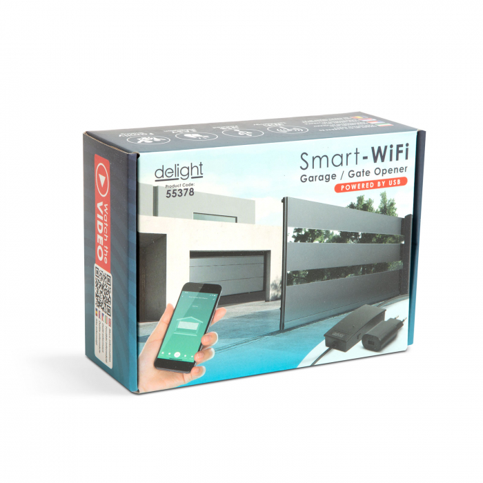 Set senzor de deschidere garaj Smart Wi-Fi - USB [4]