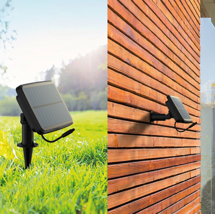 Șir de lumini solare inteligente - 15 LED-uri albe - temperatură de culoare reglabilă - 7,5 m - bluetooth [8]