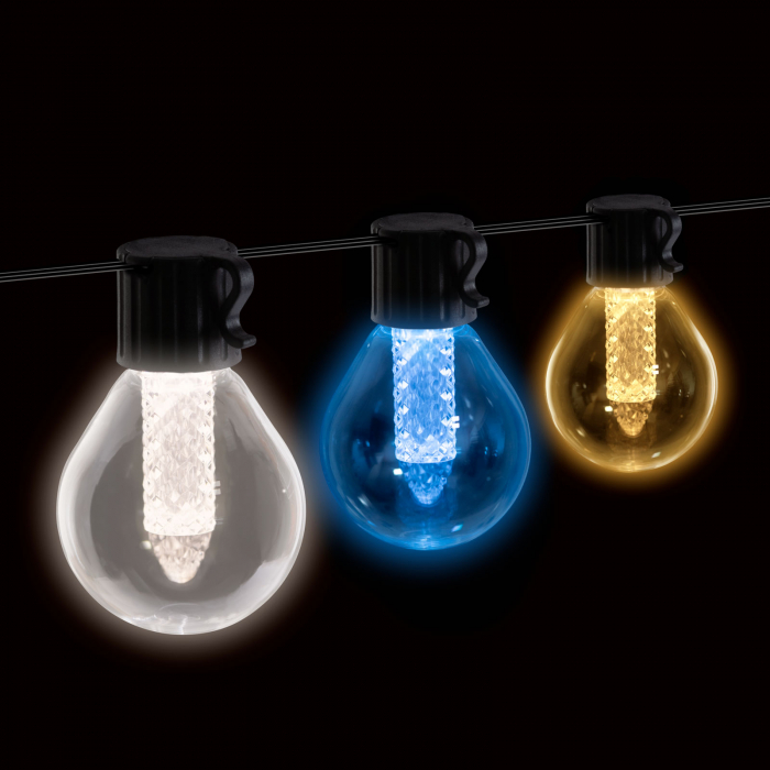 Șir de lumini solare inteligente - 15 LED-uri albe - temperatură de culoare reglabilă - 7,5 m - bluetooth [4]