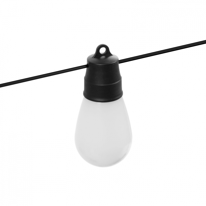 Șir lumini solare inteligente pentru terasa cu LED RGBIC 15 buc design vintage - 6,5 m - bluetooth [5]