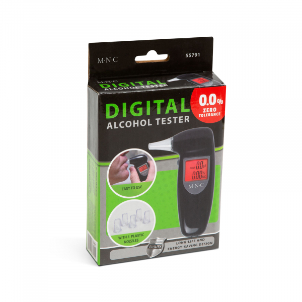 Sonda de alcool compacta cu afisaj digital - cu inel breloc si 5 ajutaje [4]