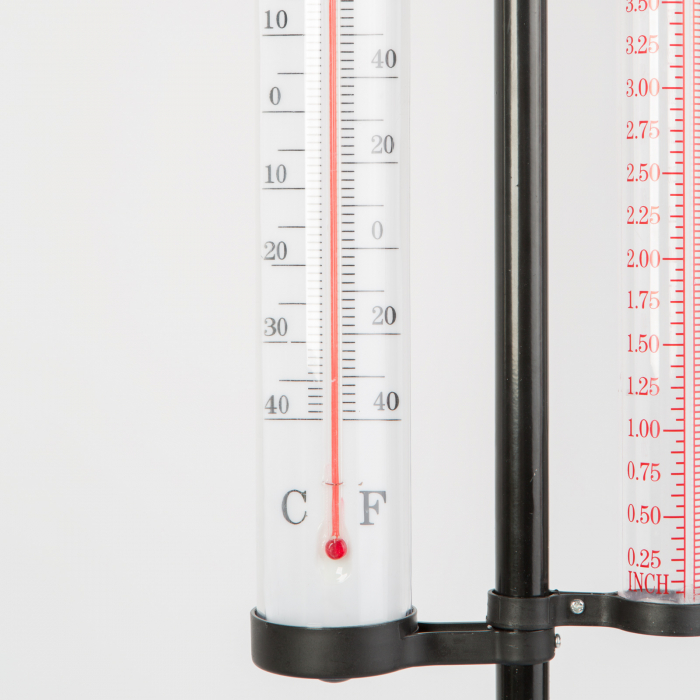 Statie meteo de gradina cu termometru, pluviometru, girueta - 145 cm | Family [6]
