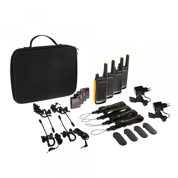 Statie radio PMR portabila Motorola TALKABOUT T82 Extreme Quad set, 4 buc [6]