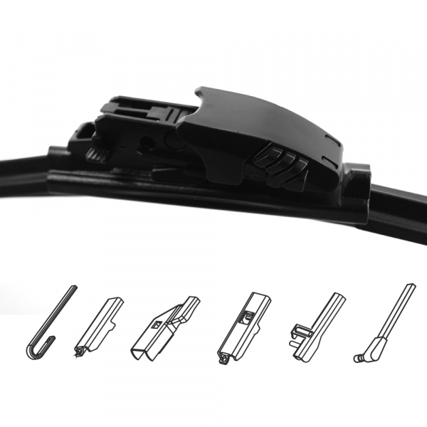 CARGUARD - Ștergător profesional 20\"/50cm - multiadaptor [2]