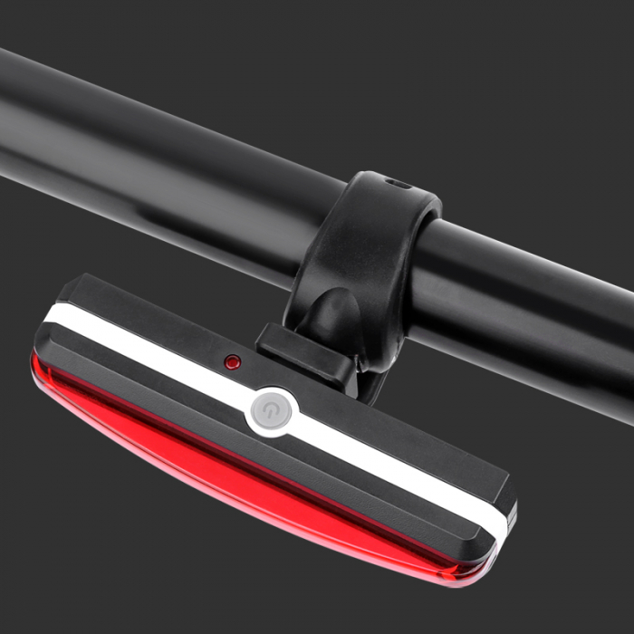 Stop LED pentru bicicleta Supfire BL07, reincarcabil USB, 6 moduri luminare [5]