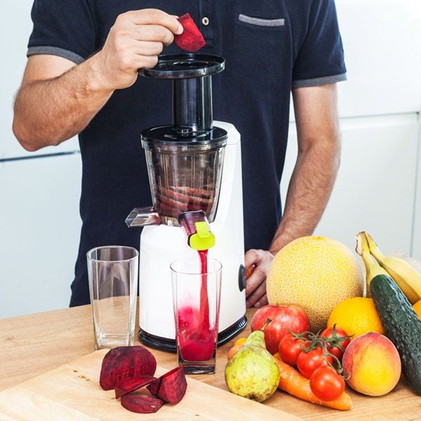 Storcator de Fructe si Legume cu Melc prin Presare la Rece Cecomix Juicer Compact 4038, 120 W, Functie Reverse [2]