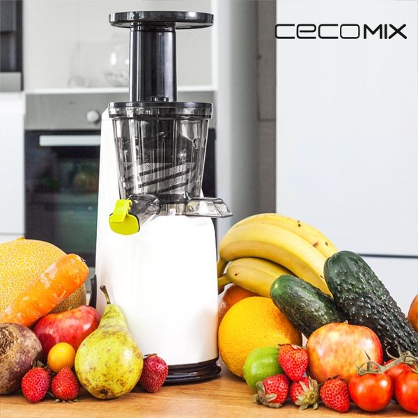 Storcator de Fructe si Legume cu Melc prin Presare la Rece Cecomix Juicer Compact 4038, 120 W, Functie Reverse [6]