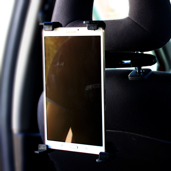 CARGUARD - Suport universal pentru tabletă, cu sistem de fixare pe tetieră [2]