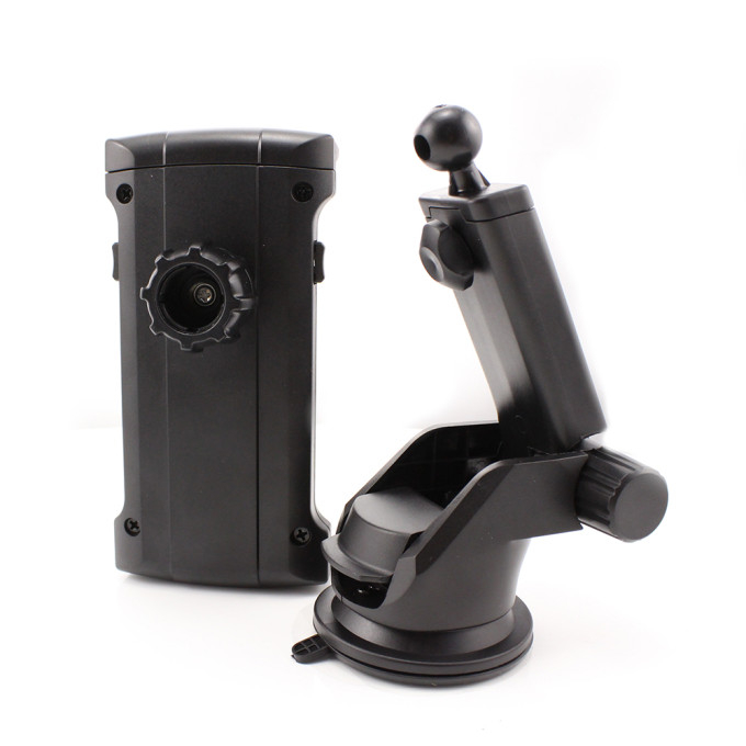 Suport universal pentru tabletă, reglabil 360° si fixare pe parbriz, brat telescopic - Carguard [6]