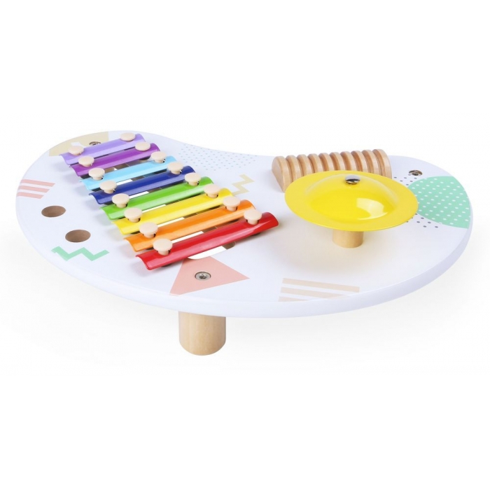 Tabla din lemn cu 3 instrumente Ecotoys 3655 [3]