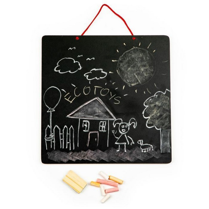 Tabla educationala 3 in 1 cu litere magnetice Ecotoys ESC-W-018A [4]