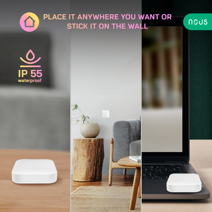 Telecomanda Nous LZ4 Wifi, ZigBee 3.0 compatibila Nous Smart App și Tuya Smart Life Apps [4]