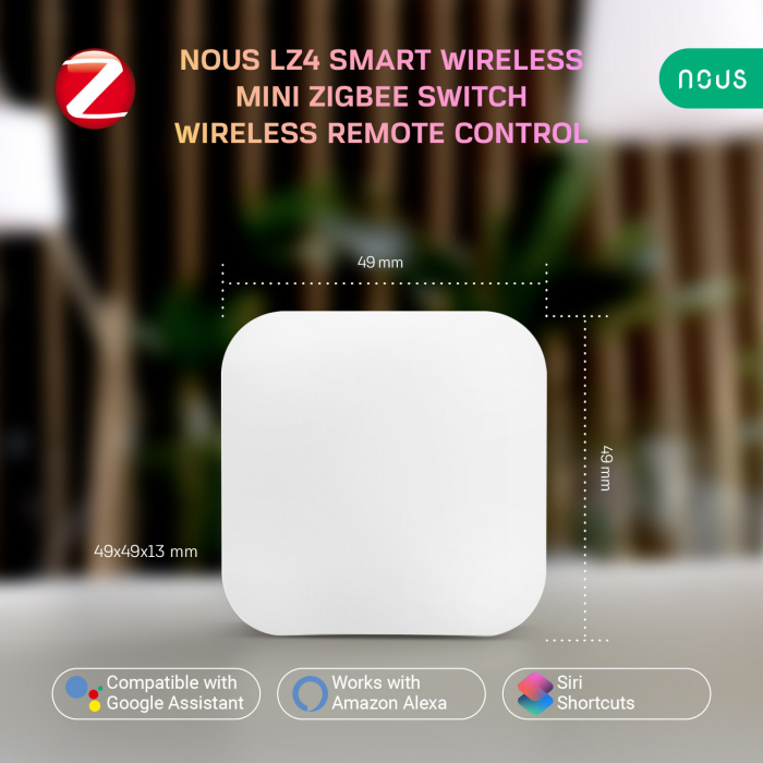 Telecomanda Nous LZ4 Wifi, ZigBee 3.0 compatibila Nous Smart App și Tuya Smart Life Apps [2]