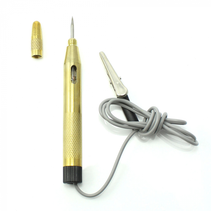 Tester creion de tensiune de la 6 la 24 V, cu carcasă de cupru - CARGUARD [2]