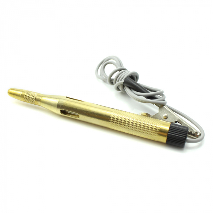 Tester creion de tensiune de la 6 la 24 V, cu carcasă de cupru - CARGUARD [3]