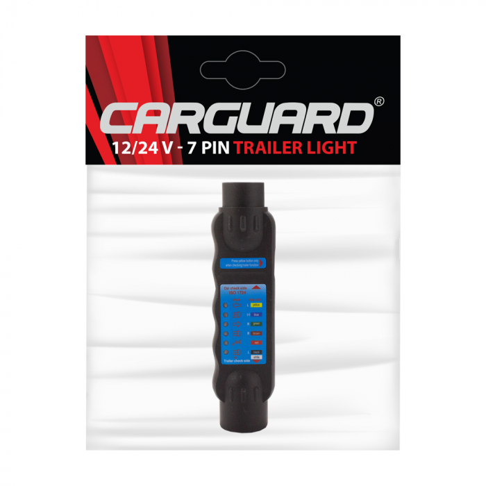 Tester lumini 7 Pin remorca 12/24V - Carguard [4]
