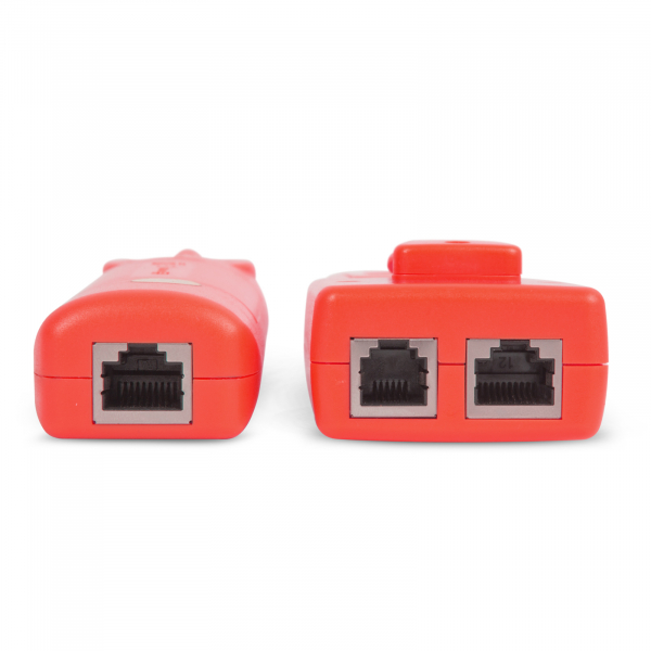 Tester pentru perechi de cabluri RJ11 si RJ45, cu LED, casca - Maxwell Digital [4]