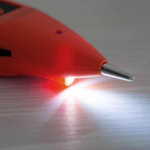 Tester pentru perechi de cabluri RJ11 si RJ45, cu LED, casca - Maxwell Digital [5]