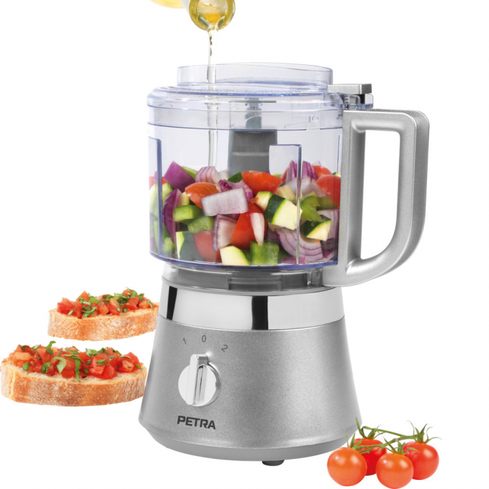 Tocator legume Petra Germania, 500 ml, 2 viteze, lame inox, 400 W, compact [1]
