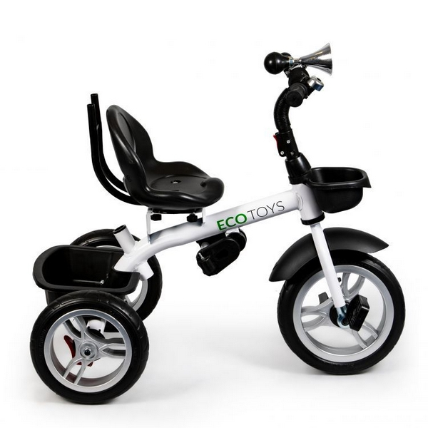 Tricicleta cu sezut reversibil Ecotoys JM-322 - Gri [7]