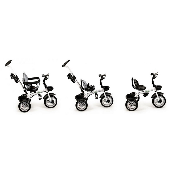 Tricicleta cu sezut reversibil Ecotoys JM-322 - Gri [8]