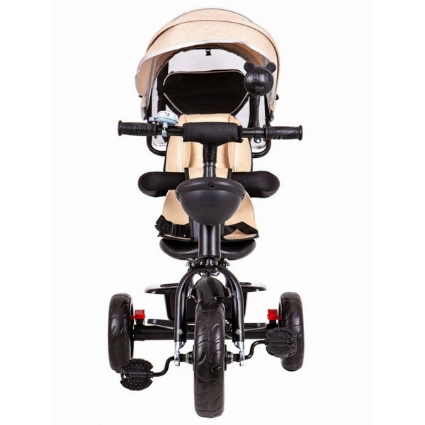 Tricicleta cu sezut rotativ Ecotoys JM-066-9 - Bej [4]