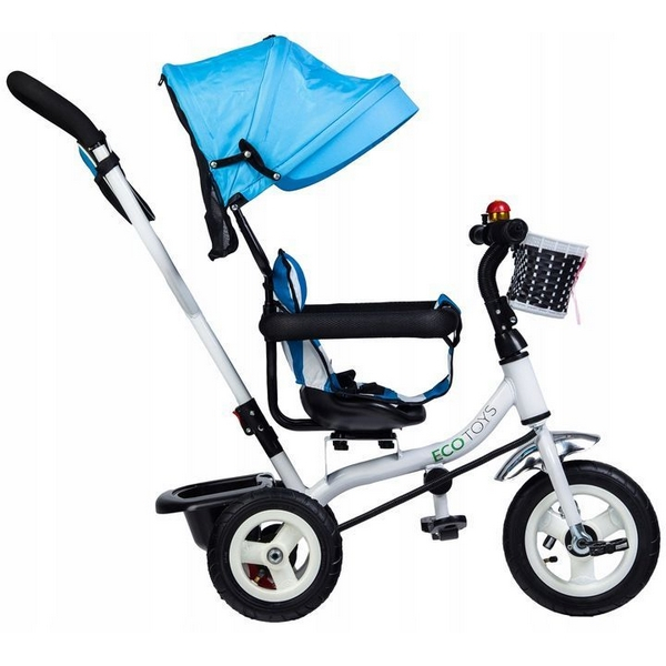 Tricicleta cu sezut rotativ Ecotoys JM-066-9L - Albastra [3]