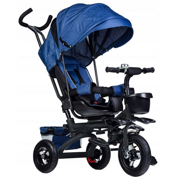 Tricicleta cu sezut rotativ Ecotoys JM-068-17 - Albastra [2]