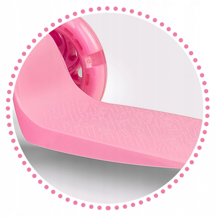 Trotineta cu roti cu LED Ricokids Loco 765102 - Roz [4]