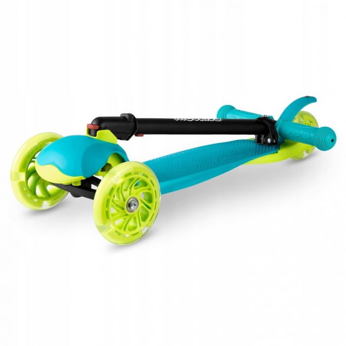 Trotineta cu roti cu LED Ricokids Loco 765103 - Turcoaz [8]