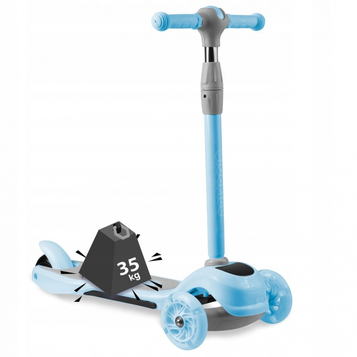 Trotineta cu roti cu iluminare LED Ricokids Piko 765003 - culoare Albastru [7]