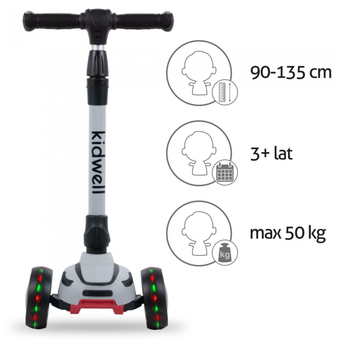 Trotineta Kidwell JAX - Gray Black [6]