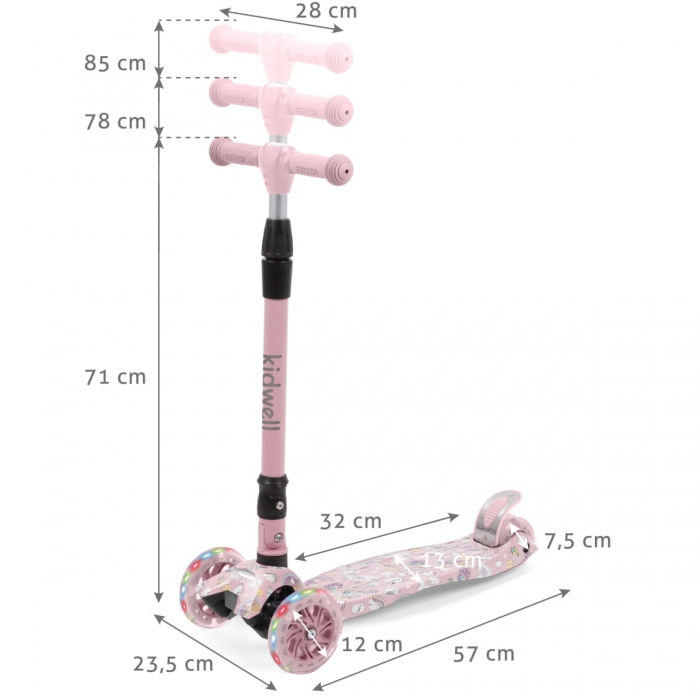 Trotineta Kidwell VENTO - Unicorn [10]