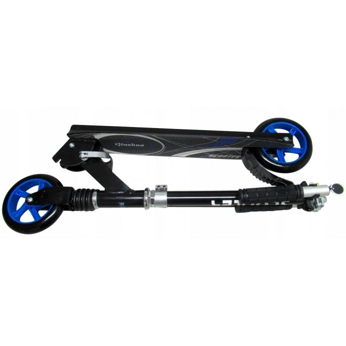 Trotineta pliabila cu roti de 145 mm R-Sport H7 - Negru - Albastru [3]