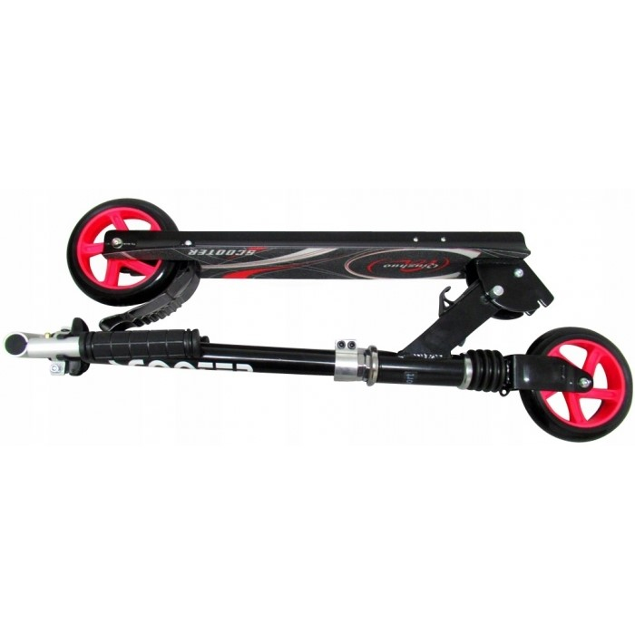 Trotineta pliabila cu roti de 145 mm R-Sport H7 - Negru - Rosu [3]