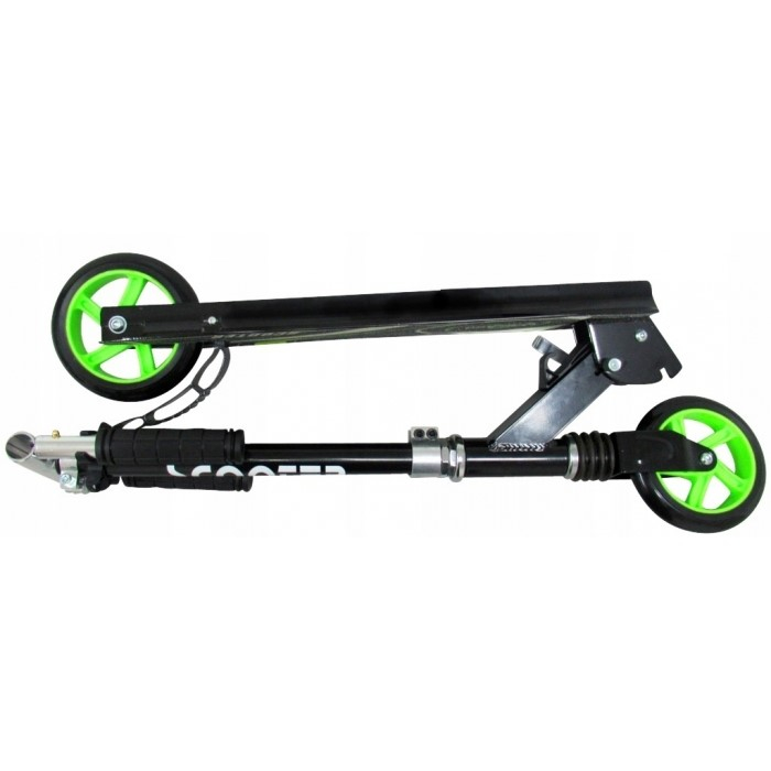 Trotineta pliabila cu roti de 145 mm R-Sport H7 - Negru - Verde [3]