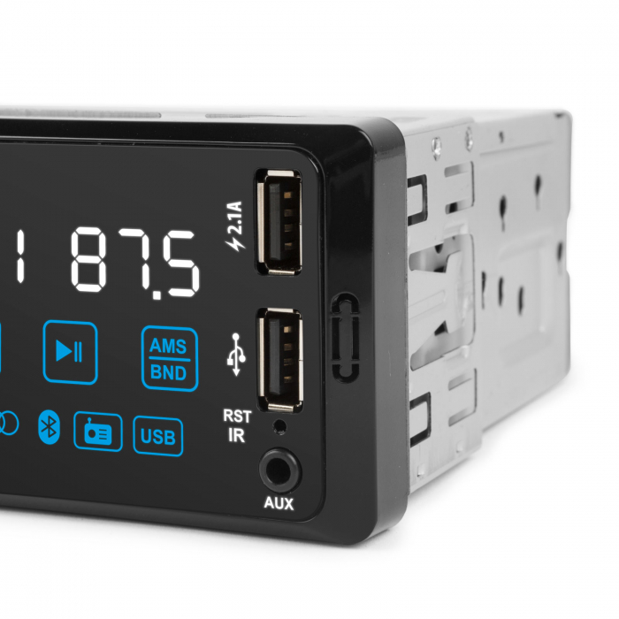 Unitate principala „PhantomX” - 1 DIN - 4 x 50 W - control gestual - BT - MP3 - AUX - USB [4]