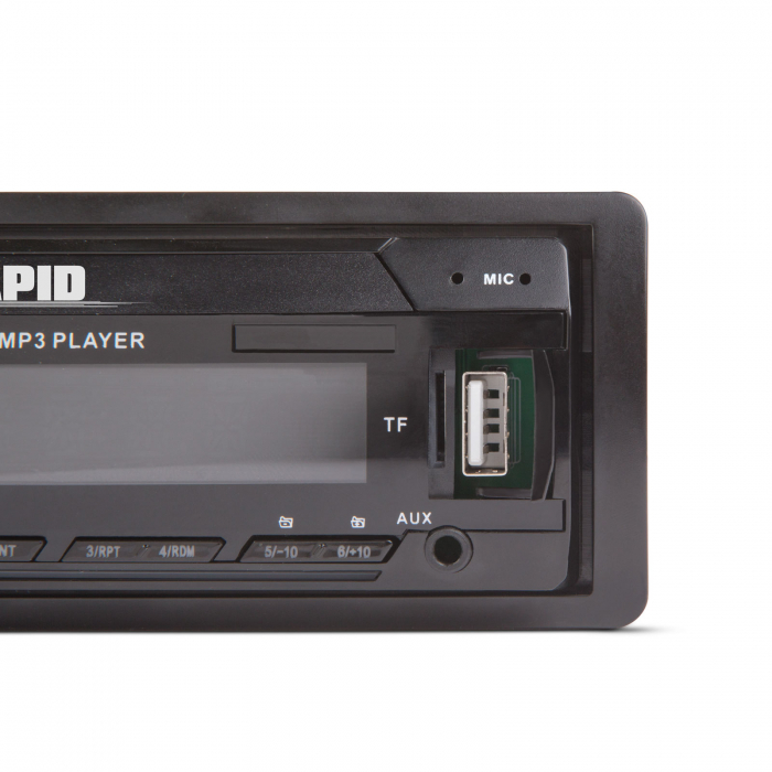 Player auto radio cu multimedia si bluetooth - 1 DIN - 4 x 50 W - BT - MP3 - AUX - SD - USB - „Rapid” [4]