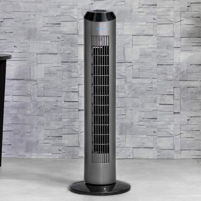 Ventilator turn cu ionizare Cecotec EnergySilence 8190 Skyline Ionic, 60W, Silentios, 3 viteze, Telecomanda [4]