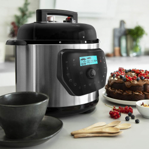 Multicooker cu gatire la presiune Cecotec GM H, 1000 W, 6 L, 19 de programe, Vas antiadeziv detasabil [6]