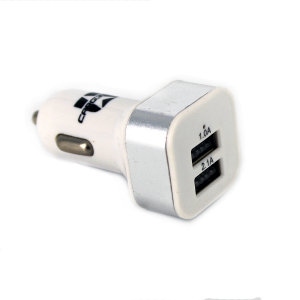 CARGUARD - Încărcător auto USB - 2400 mA - carcasă metalică [2]