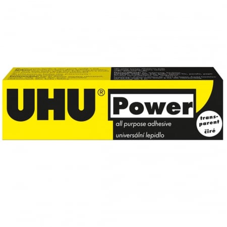 Adezivi - Adeziv universal transparent UHU Power Transparent, 45 g