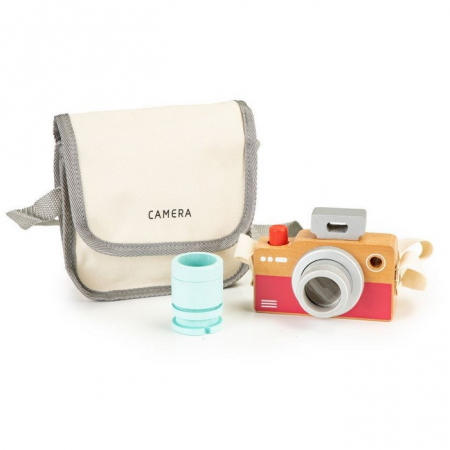 Jocuri si jucarii - Aparat foto din lemn Ecotoys 2603