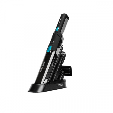 Aspiratoare cu acumulatori - Aspirator de mana portabil Cecotec RockStar 5443, 2 moduri Eco Turbo, Ciclonic, Baterie detasabila Li-Ion, 2000 mAh, 120W